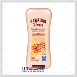 Солнцезащитный лосьон Hawaiian Tropic Satin Protection Lotion SPF50+ 180 гр