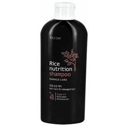 LION Rice Nutrution Shampoo Damage care Увлажняющий шампунь для повреждённых волос 200мл
