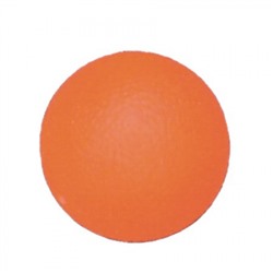 Мяч для тренировки кисти круглый мягкий Р50мм Цоранжевый