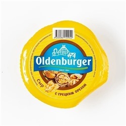 Сыр БОБРОВСКИЙ ТМ Oldenburger с грецким орехом 45% кусок 1кг/4 кг