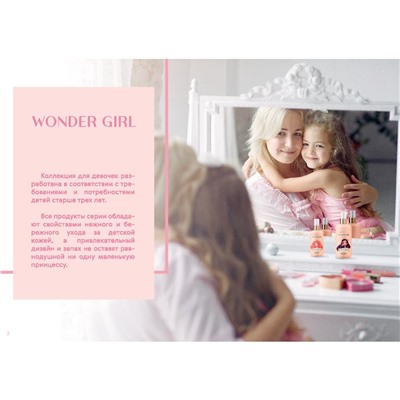 Подарочный набор Wonder Girl (Гель/душа + Спрей-мист парфюмированный)