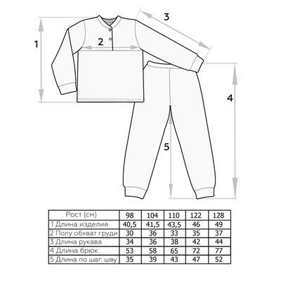 Пижама для мальчика №2