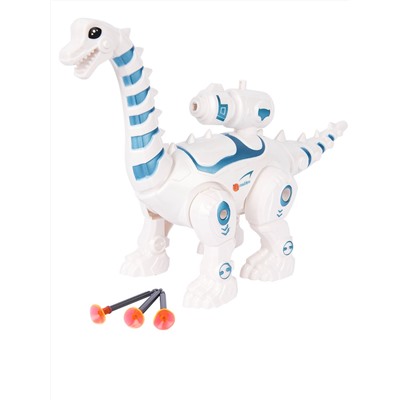 Подвижная игрушка "Динозавр Брахиозавр" (свет, звук, со стрелой-присоской)
