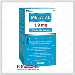 Мелатонин для сна Melatal Vitabalans 1,9  мг 90 шт