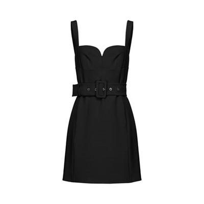 Vestido corto - Negro