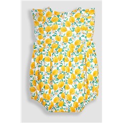 JoJo Maman Bébé Floral Bubble Romper