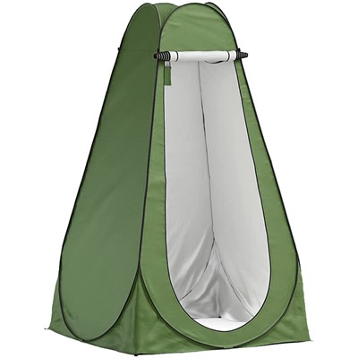 Палатка пляжная Туапсе, 120*120*190 см, самораскладывающаяся, раздевалка/душ, зеленая