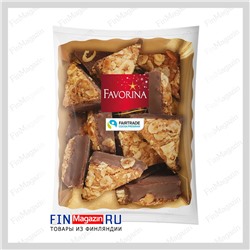 Печенье с лесным орехом в темном шоколаде Favorina 200 гр