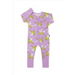 Bonds Purple Magical Unicorn Print Zip Sleepsuit