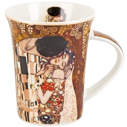 Кружка фарфоровая "Klimt" v= 320  мл (подарочная упаковка)