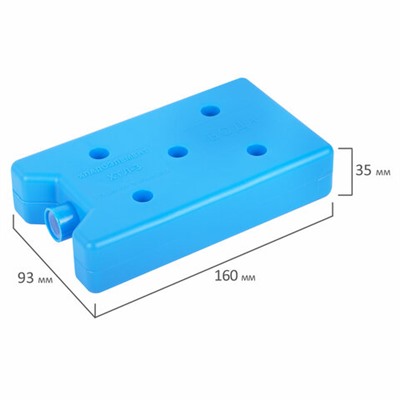 Аккумулятор холода ХТЛ-3 (от +2 °С до +8 °С), КОМПЛЕКТ 16 шт., синий, ТЕРМОЛОГИКА