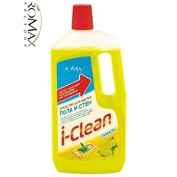 I-CLEAN Средство для мытья пола и стен Лимон 1000мл