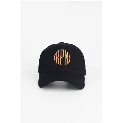 Бейсболка Kapin с логотипом Kpn Gold - черная