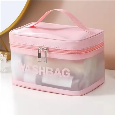 Kristaller Косметичка Washbag suitcase, розовый