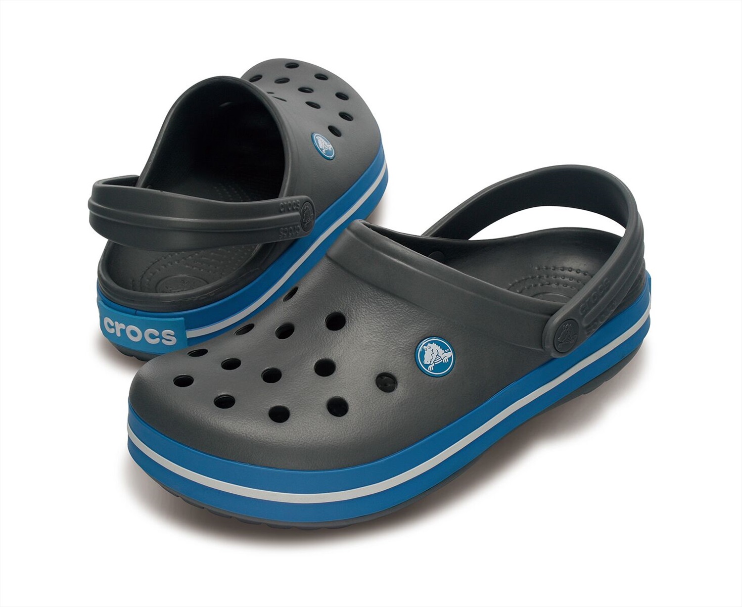 Crocs crocband outlet charcoal ocean