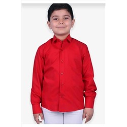 Классическая лавсановая рубашка для мальчика, наряд для выступлений на 23 апреля TYC00702932377