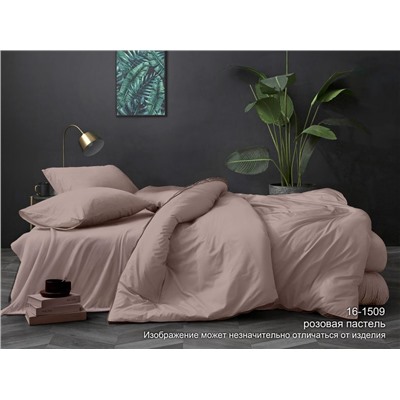 Комплект постельного белья (КПБ) Поплин гл/кр "Luxor" диз. № 16-1509 TPX Розовая пастель