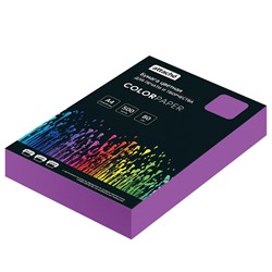 Бумага цветная Attache (лиловый интенсив), 80г, А4, 500 л