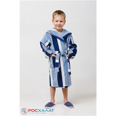 Детский махровый халат с капюшоном МП-104 (1)