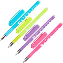 Ручка гелевая BV DeleteWrite Art Цветочки пиши-стирай 0,5мм в ассор 20-0202