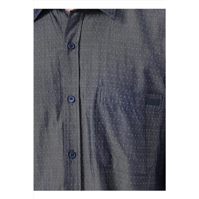 Мужская джинсовая рубашка Regular Fit 222 Lcm 141006_albert Jean Shirt