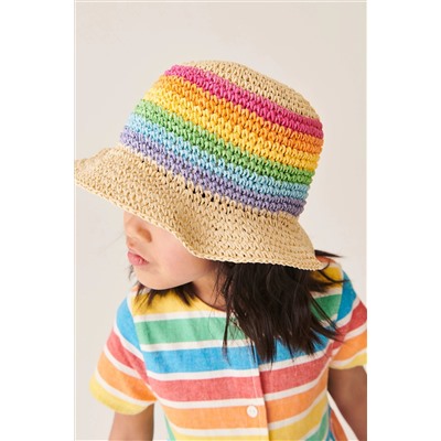 Little Bird by Jools Oliver Rainbow Straw Hat