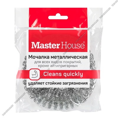 Мочалка металл д/посуды 20г (120)