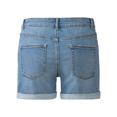 esmara® Damen Jeansshorts, normale Leibhöhe, im 5-Pocket-Style