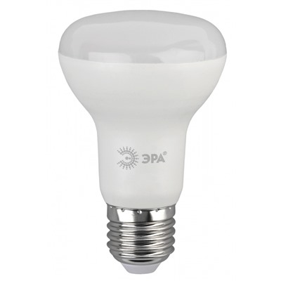 Нарушена упаковка.   Светодиодная лампа Е27 8W 6500К (холодный) Эра LED R63-8W-865-E27 R () Б0045336