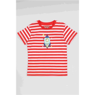 CSBB 90256-26-415 Комплект для мальчика (футболка, шорты),красный