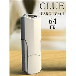 USB карта памяти 64ГБ Smart Buy Clue (белый)