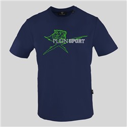 Plein Sport - camiseta - algodón - azul marino