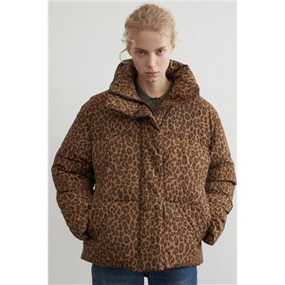 9968-496-920 куртка леопардовый / коричневый