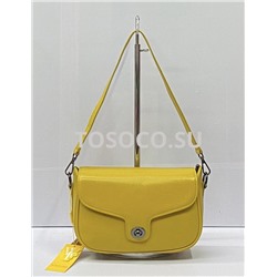 1171 yellow сумка Wifeore натуральная кожа 15x24x8