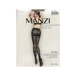 Колготки женские Manzi капрон 40d с моделирующими шортиками 16150