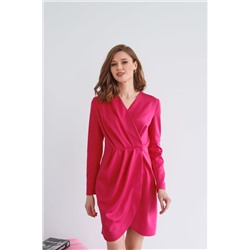 Платье AURA 3086-164 якро-розовый