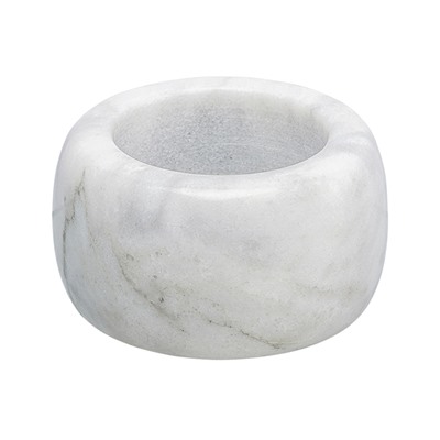 Набор колец для салфеток Marm, Ø5 см, белый мрамор, 2 шт.