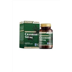 Nutraxin Cranberry 500 mg 60 Tablet 8680512627104