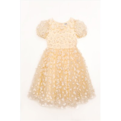 iAMe Yellow Party Dress