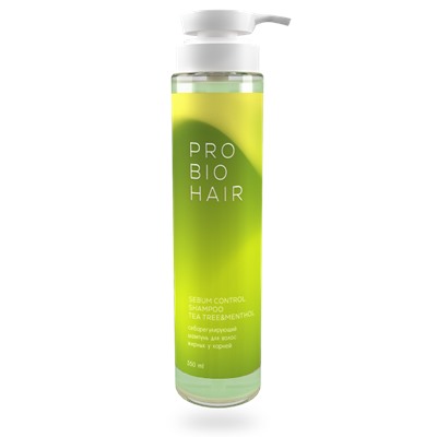 PRO BIO HAIR SEBUM CONTROL SHAMPOO, себорегулирующий шампунь, 350 мл