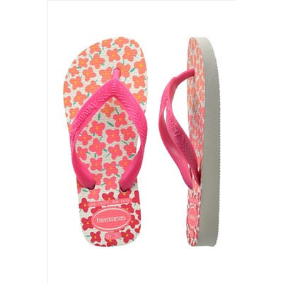 Havaianas Kids Pink Flores Sandals