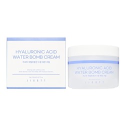 Jigott Hyaluronic Acid water bomb Cream Крем для лица с гиалуроновой кислотой 150мл