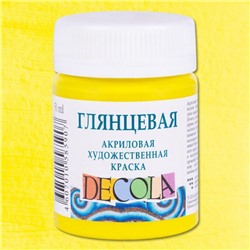 Декола акрил глянцевый банка 50 мл Лимонная