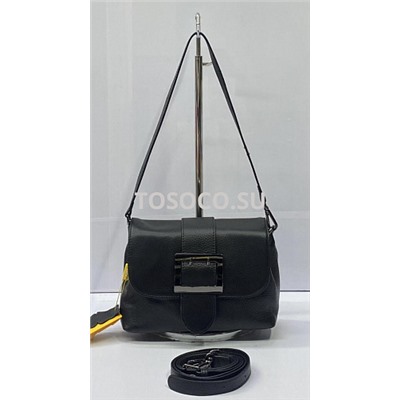 051-2 black сумка Wifeore натуральная кожа 15х22х7