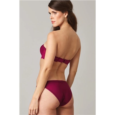 Женский бюстгальтер без бретелек Plum 4567 Demi Push Up Cup с поддержкой