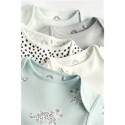 Baby 5 Pack Short Sleeve Bodysuits