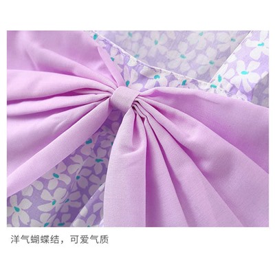 Комплект платье со шляпой, арт КД163, цвет: подсолнух фиолетовое