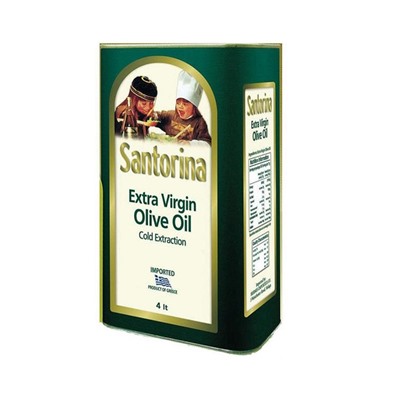 Масло оливковое EXTRA VIRGIN SANTORINA 4 л (Греция)