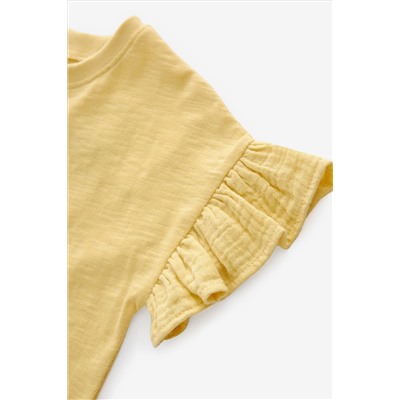 Frill Short Sleeve T-Shirt (3mths-7yrs)