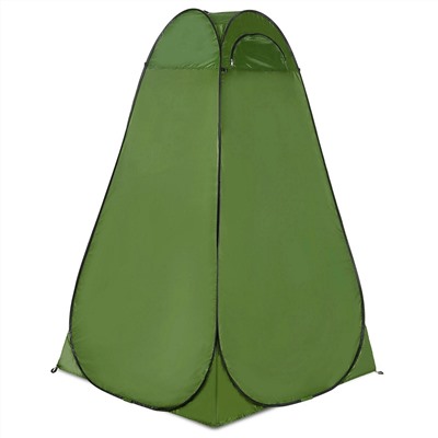 Палатка пляжная Туапсе, 120*120*190 см, самораскладывающаяся, раздевалка/душ, зеленая